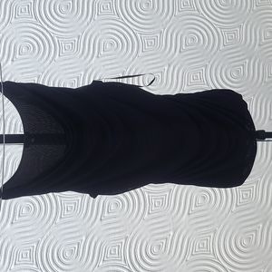 Black LG dress tank